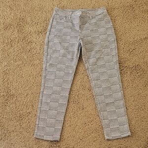 Ladies CHERVO Black and White Patterned Pants